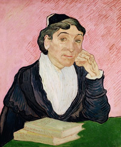 De vrouw uit Arles door Vincent van Gogh